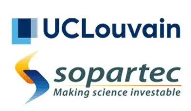 UCLouvain & Sopartec logos